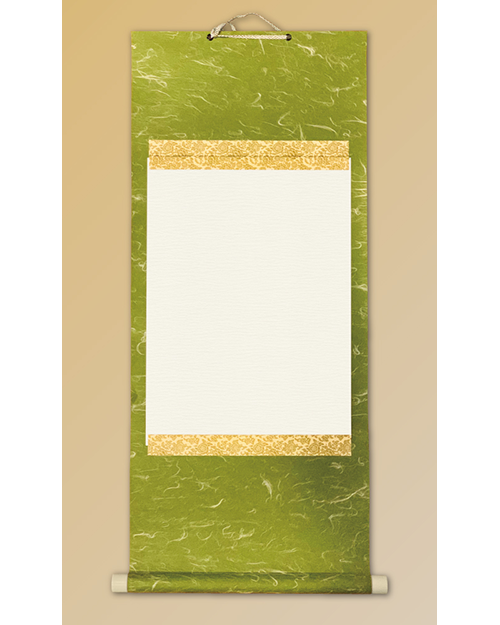 フレーム 巻物（草色）