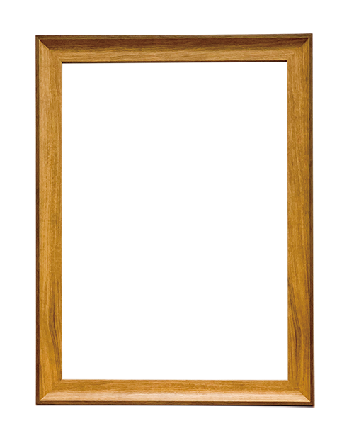 フレーム 木目調（茶色） ＋1,000円